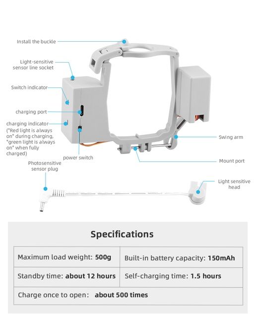 Пускаща система механизъм за DJI Air 2/2s