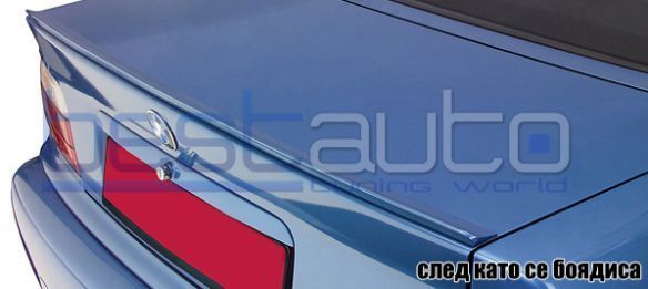 Лип спойлер за БМВ Е46 BMW E46 седан/спойлерче за багажник за бмв е46