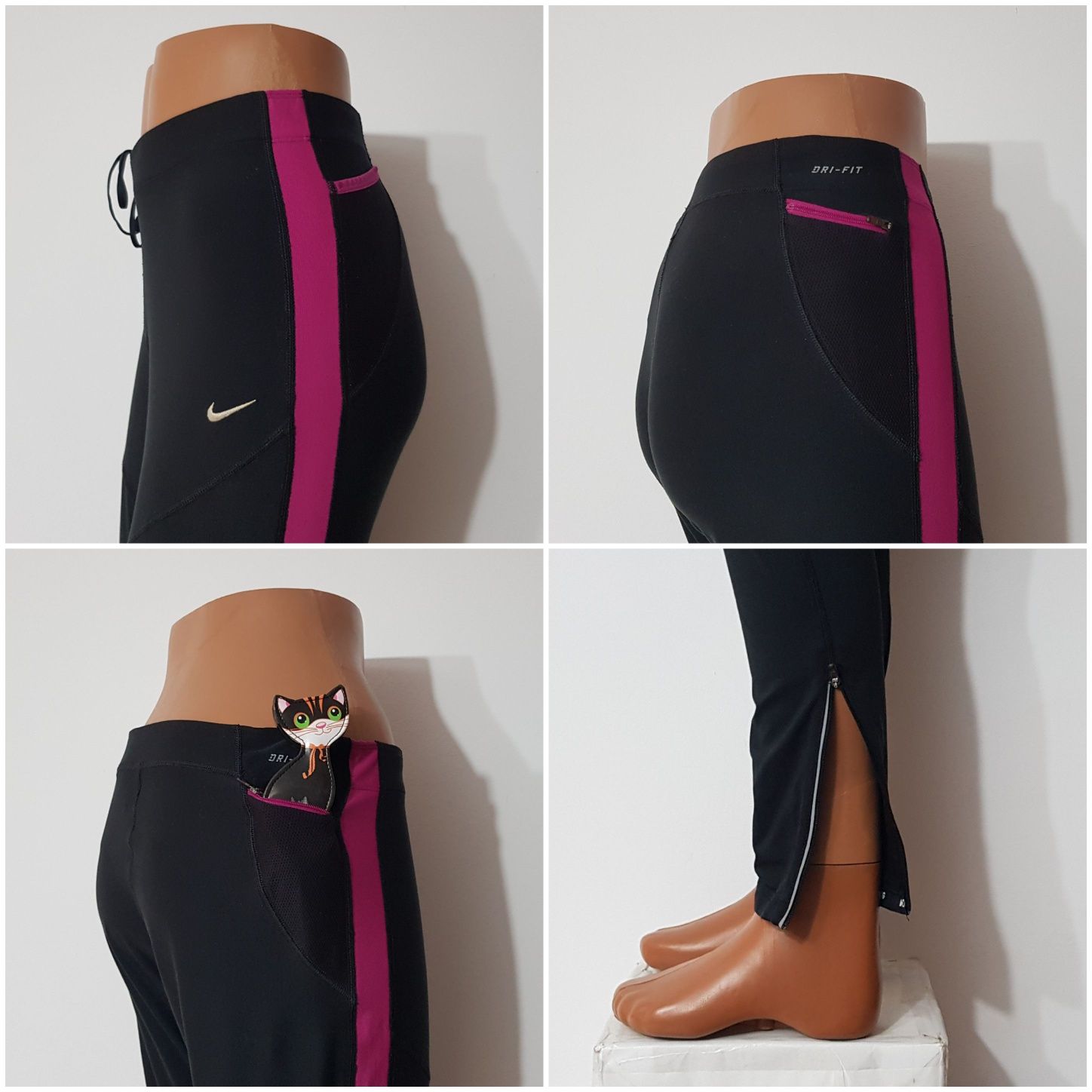 Colanti NIKE Running  leggings Nike Dri-Fit măsura L (lady)