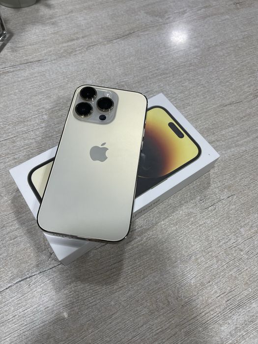 Продается iPhone 14 Pro Gold