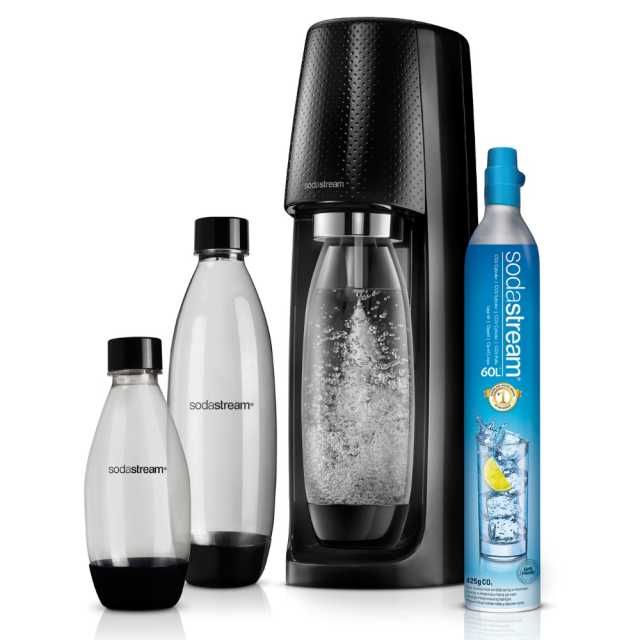 SodaStream Spirit Black Megapack – Освежете водата си с газиране