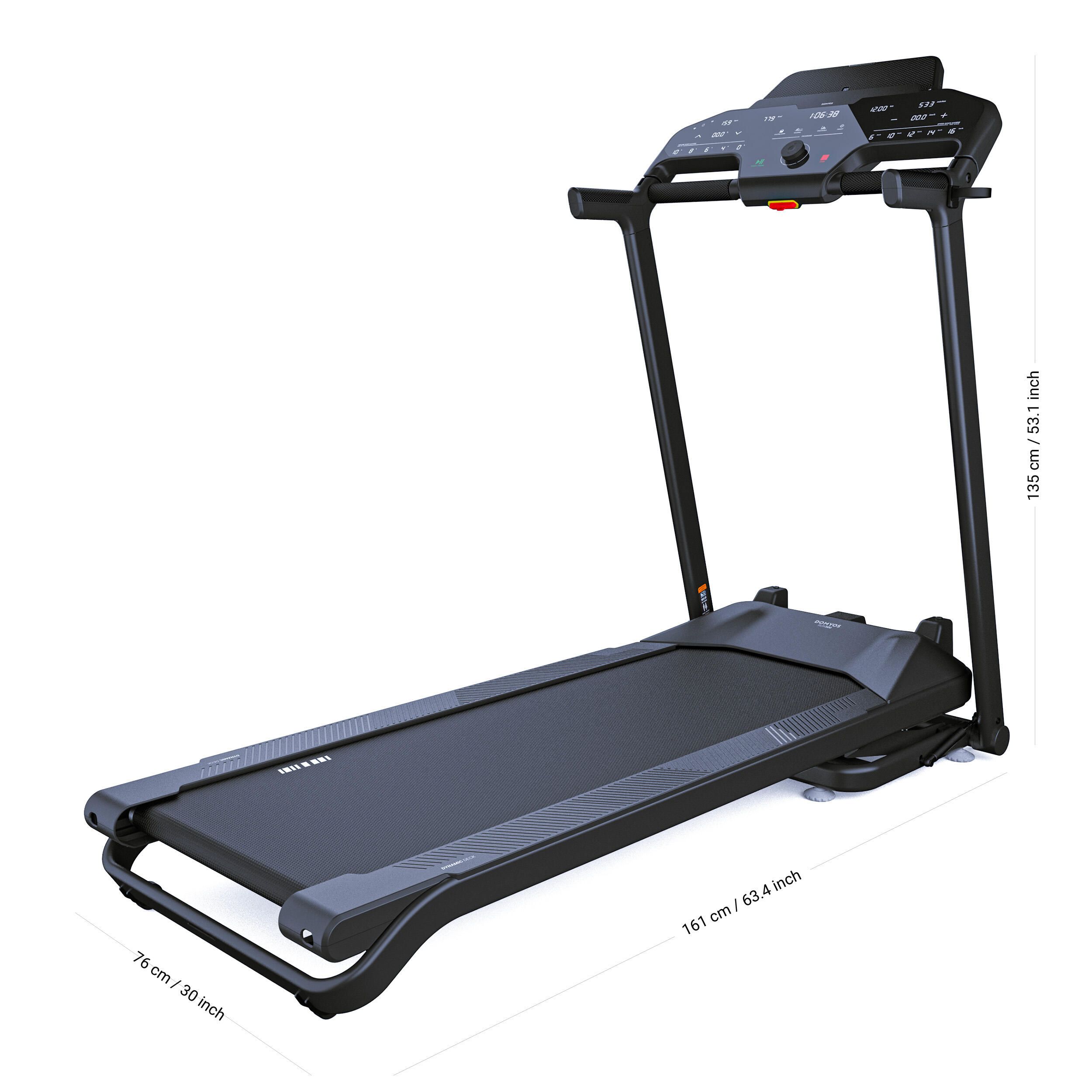 Bandă de alergat pliabilă și - produs resigilat (nou) Decathlon
