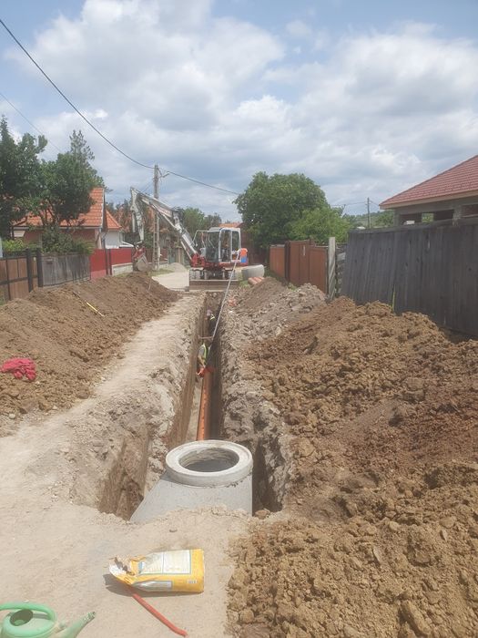 Servicii montaj borduri și rețele noi de canalizare