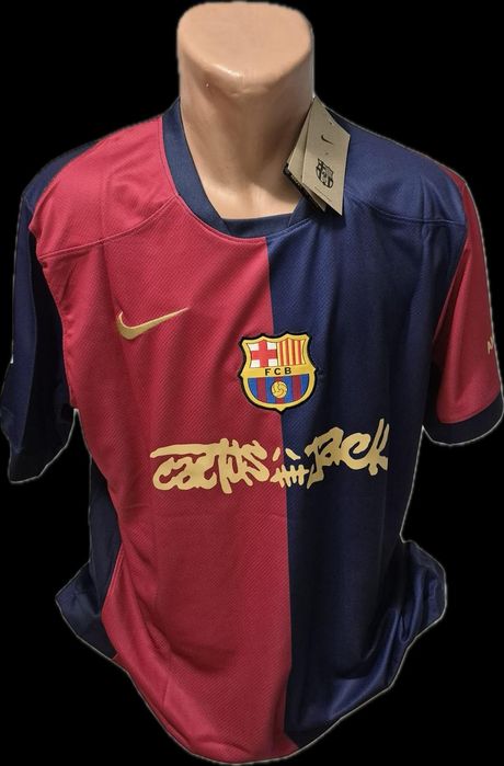 Tricou fotbal Barcelona Cactus Jack Yamal