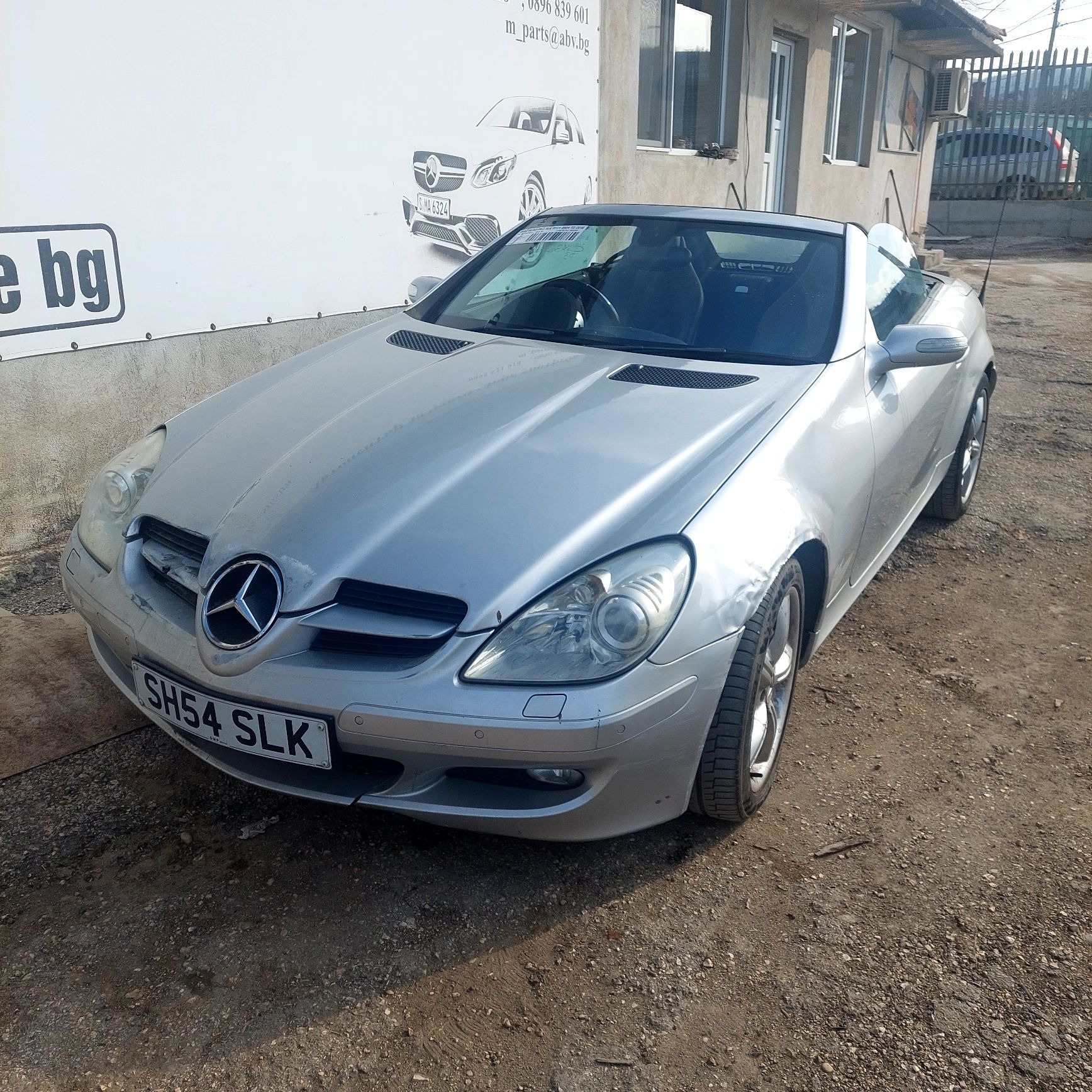 На части! Slk W171 350 бензин М272 auto 7G