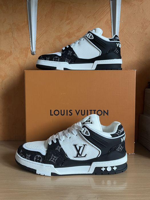 Louis Vuitton LV Monogram Black Denim Sneaker