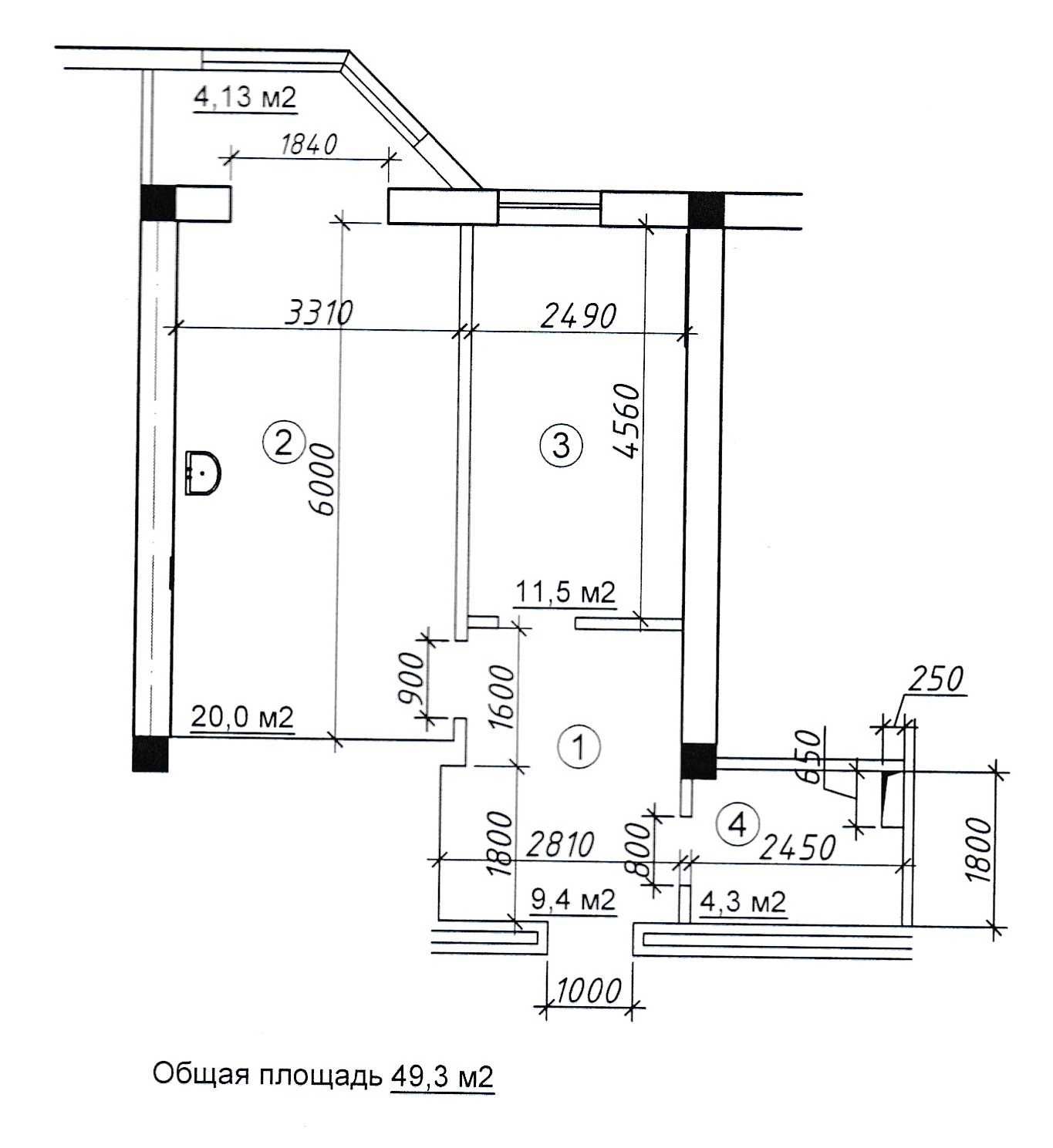 Продается 1-комн. квартира в новостойке на 7 этаже. Улица Рудаки, 105А