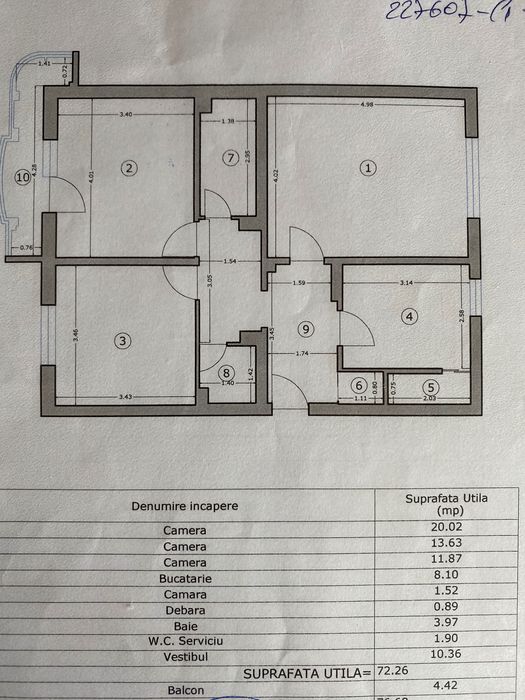 Apartament 3 camere Colentina Dna Ghica Pâncota