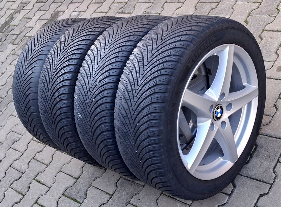 Jante BMW pe 18 anvelope iarnă 5F10 3 F30 1 F20 X1 X3  roti jenti