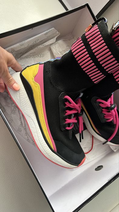 Сникърси с чорап Roberto Cavalli 35 номер