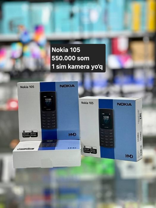 Nokia telefonlari dastafka tekin