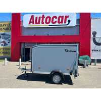 Autocar Remorca noua  carosata inchisa  Debon C255  750KG GRI