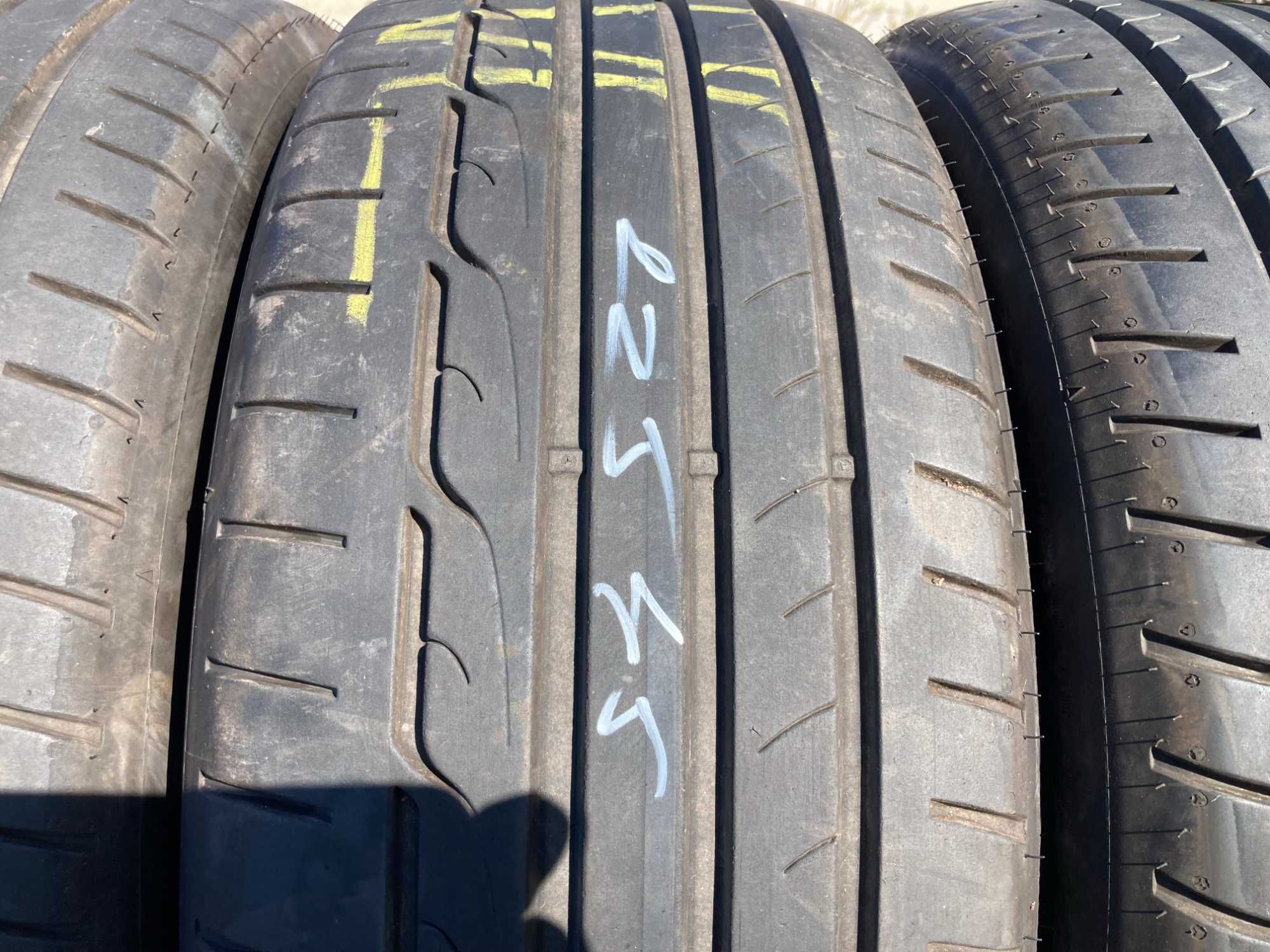 225/45/19 Dunlop Sport Maxx RT 96W XL 6,5мм и 7,8мм