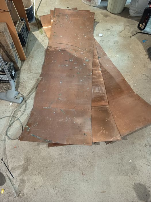 Медна ламарина 2000 мм  на 600мм