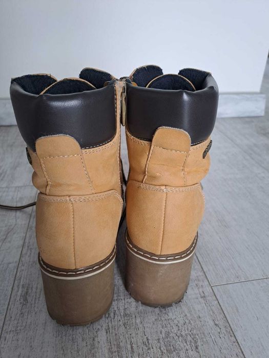 Ghete dama crem Tom Tailor 38