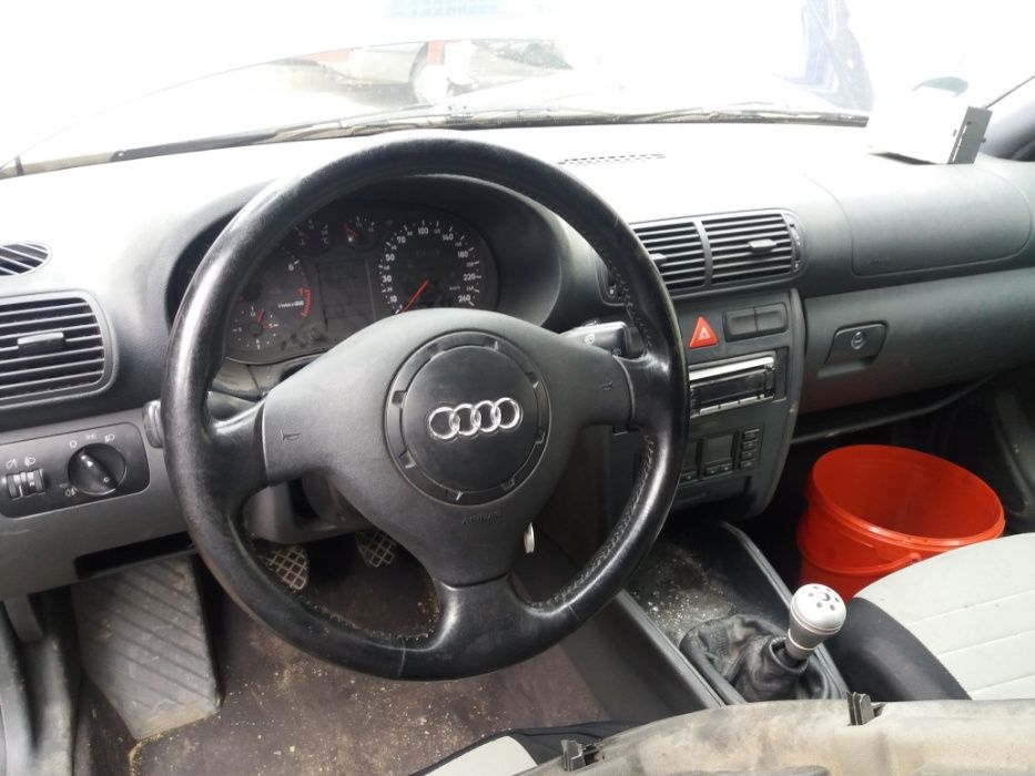 Volan piele 3 spite audi a3 8l armatura bara fata climatronic audi a3