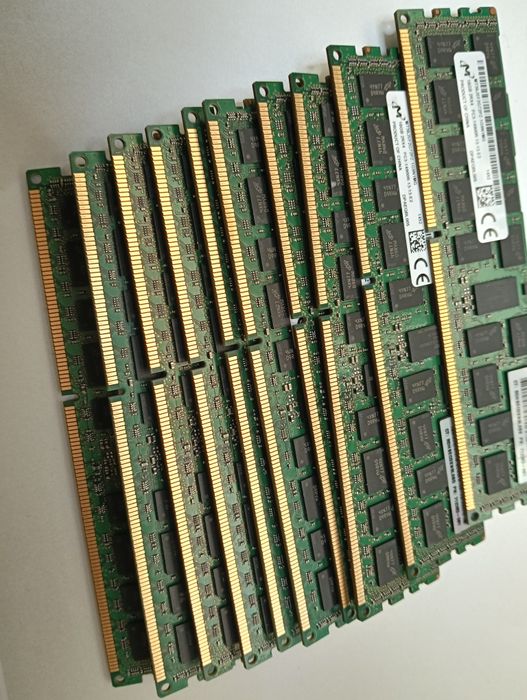 16gb ram ddr 3  ecc memorie server 8 bucati