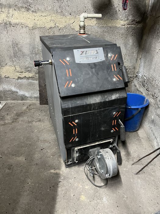 Твердотоплевный котел Тополь ВК  Зота