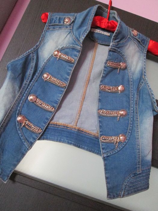 vesta blugi  deosebita fete S/M