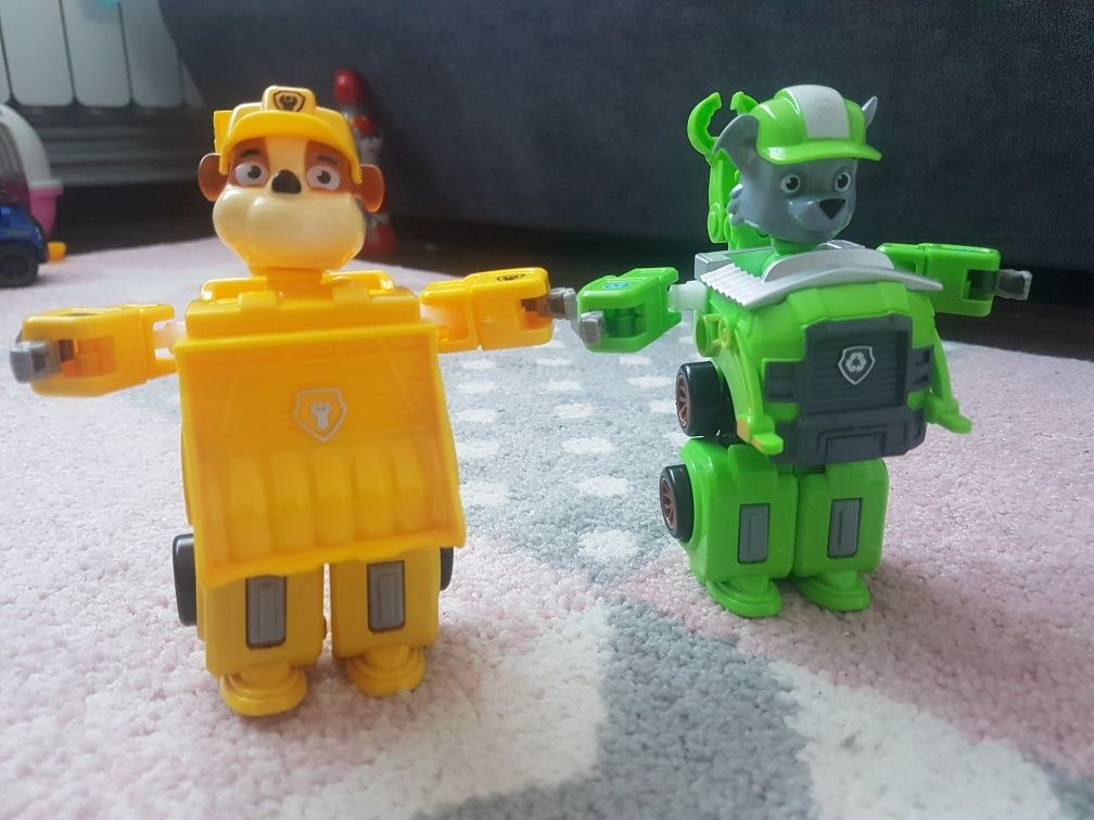 Masinuta tip robot Paw Patrol noi