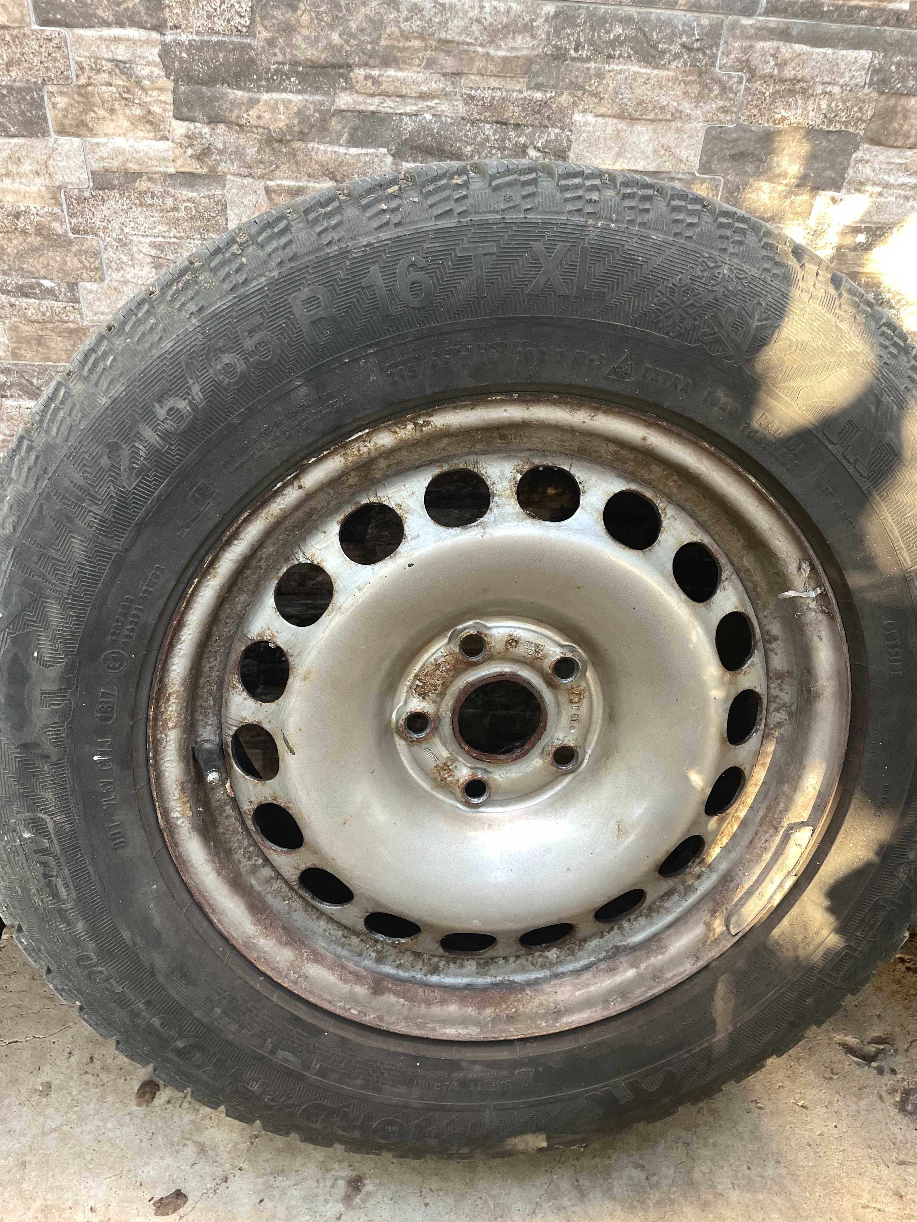 Джанти с гуми 16'' 5x112 vw/audi