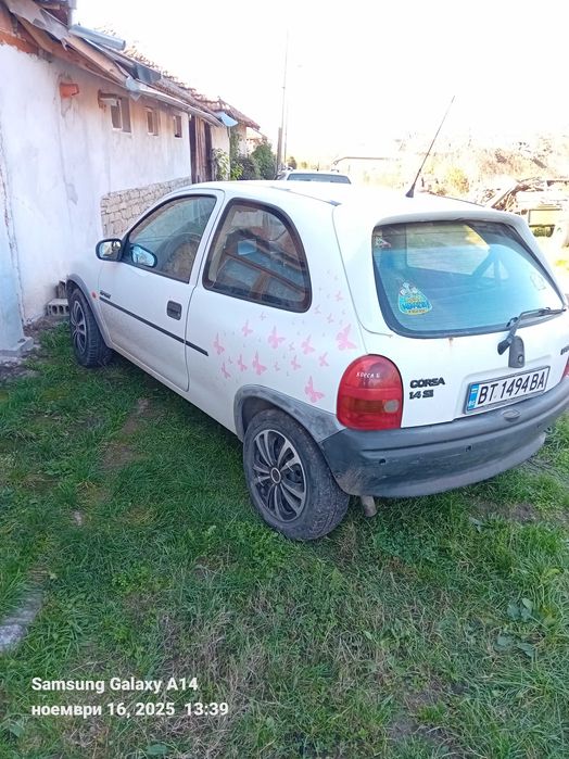 Opel corsa 1.4 si бензин,газ
