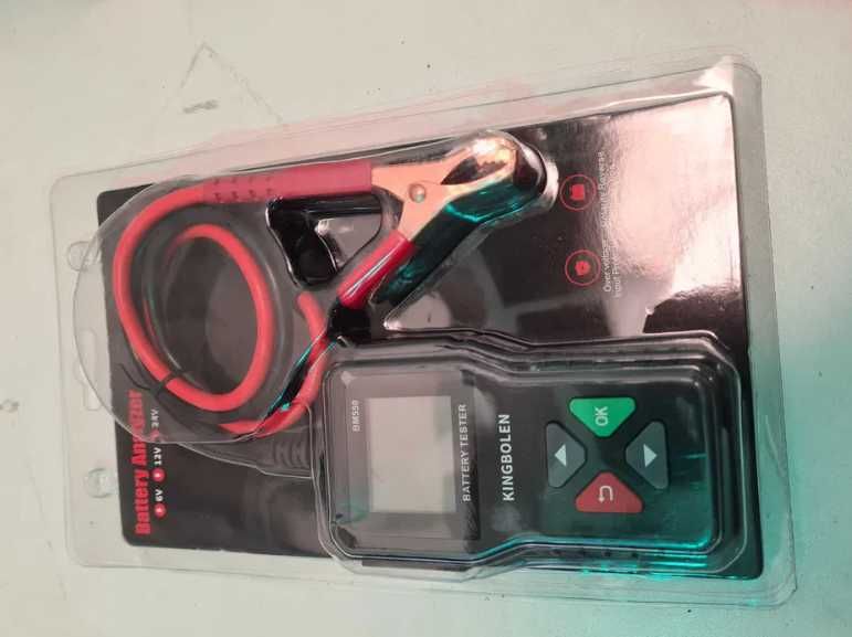 Tester Baterii Auto 3 moduri: 6V - 12 V - 24V