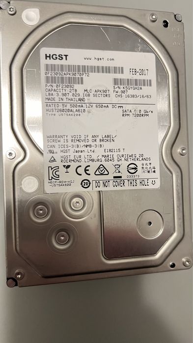 Hdd 2 tb , 2000 gb pentru calculator , DVR , NVR