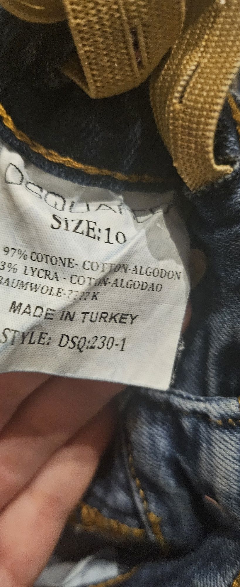 Детски дънки Dsquared 9/10 год