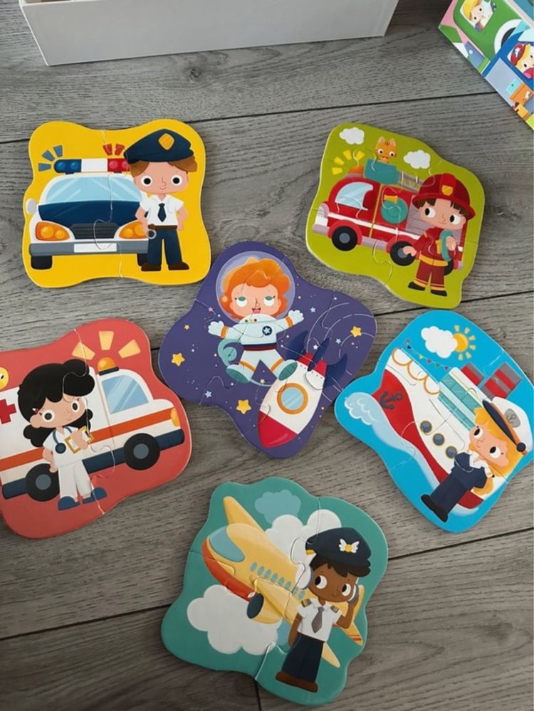 Set 2 puzzle uri pentru copii,  2 ani+, Trefl Primo