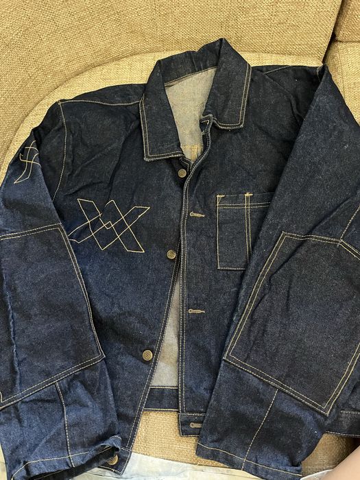 Рабочая джинсовая куртка