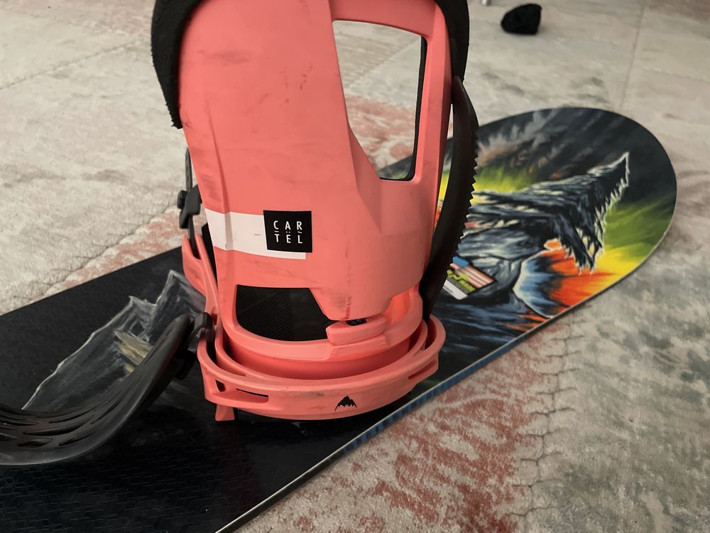 Сноуборд Libtech Dynamo и крепы Burton Cartel