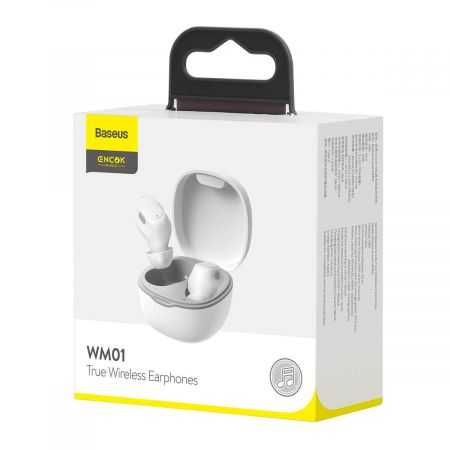 Слушалки безжични Bluetooth Baseus Encok WM01 TWS Тип Тапи за уши