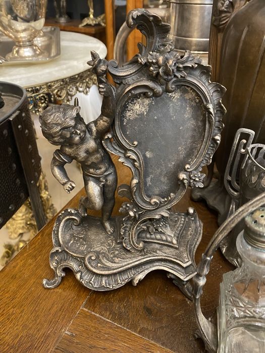 Rama foto bronz/ birou