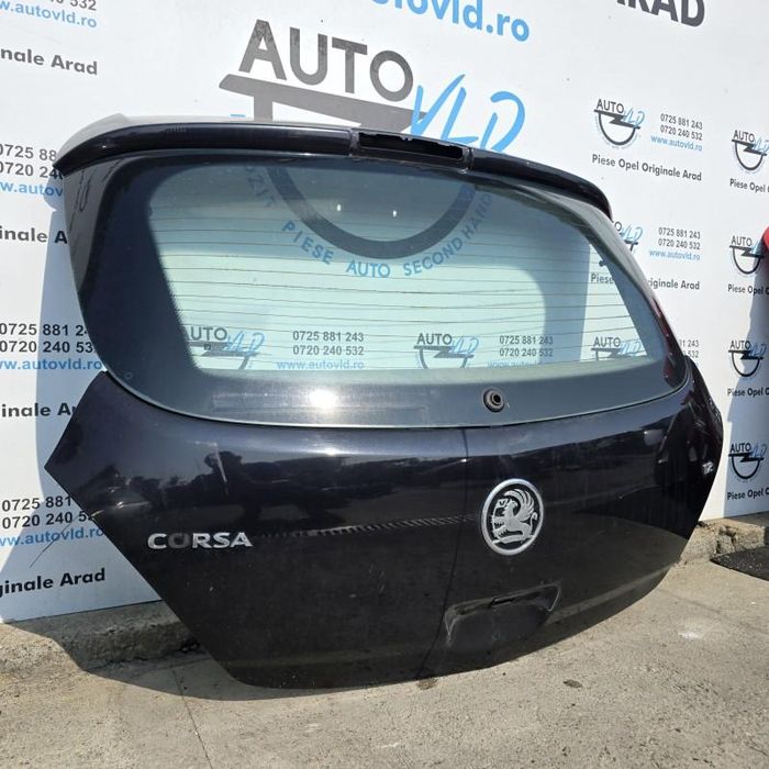 Haion negru Z20R cu luneta Opel Corsa D facelift