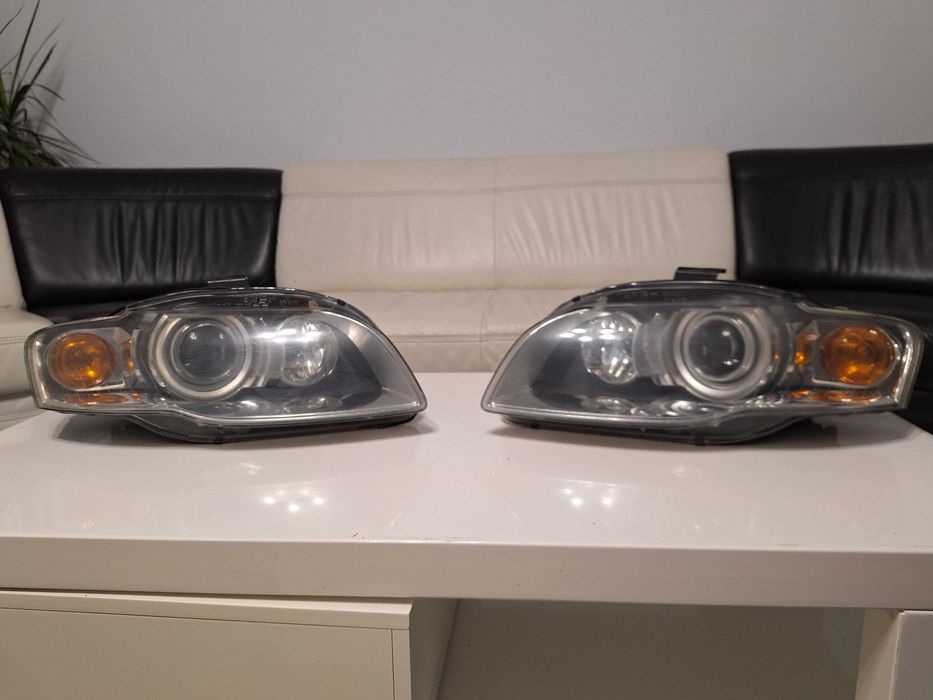 Set faruri  xenon stanga dreapta audi a4 b7 8E0941003AM 8E0941004AM
