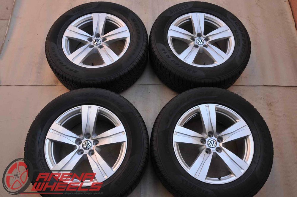 Roti Iarna 18 inch Originale VW Touareg 3 CR Pirelli 255/60 R18