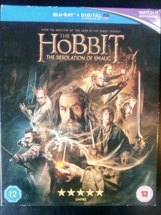 Supracoperta Blu ray The Hobbit - The Desolation of Smaug
