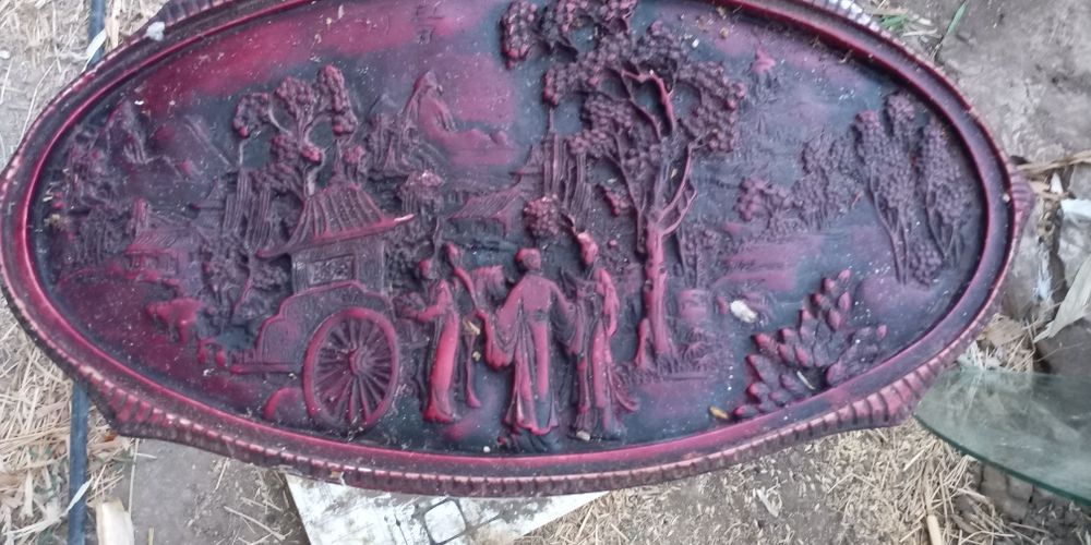 Masa cafea ovala veche