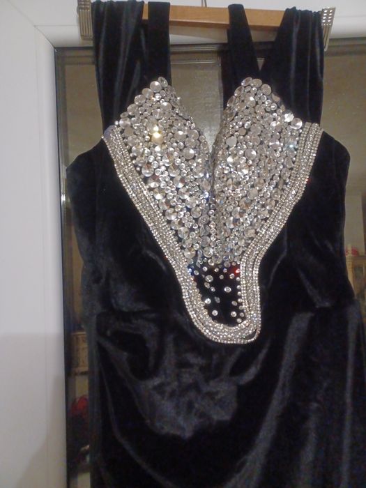 Rochie de seara de catifea