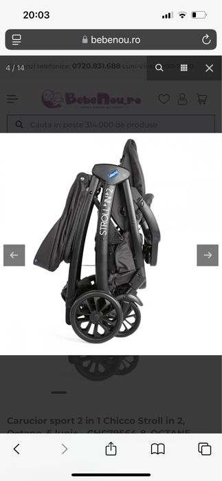 Carucior Chicco Stroll in 2 ,pentru 2 copii de varste diferite