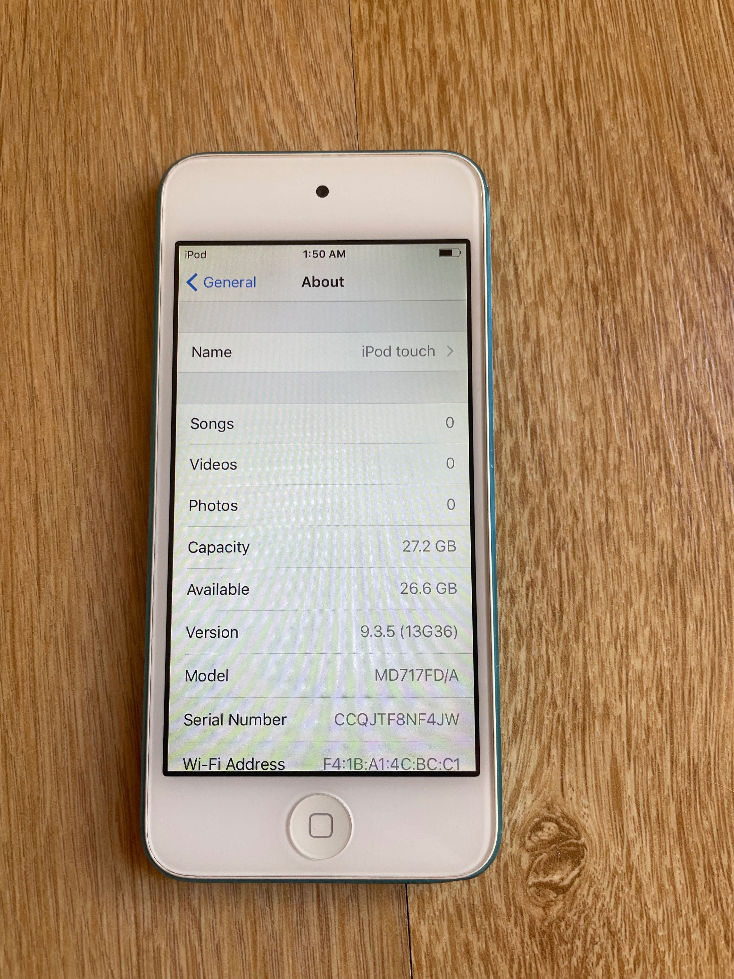 iPod Touch 5th generation 32gb
