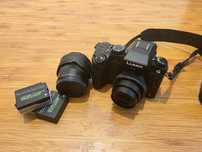 Aparat Foto Panasonic Lumi G70 (G7) , kit cu obiectiv 12-32 si 35-100