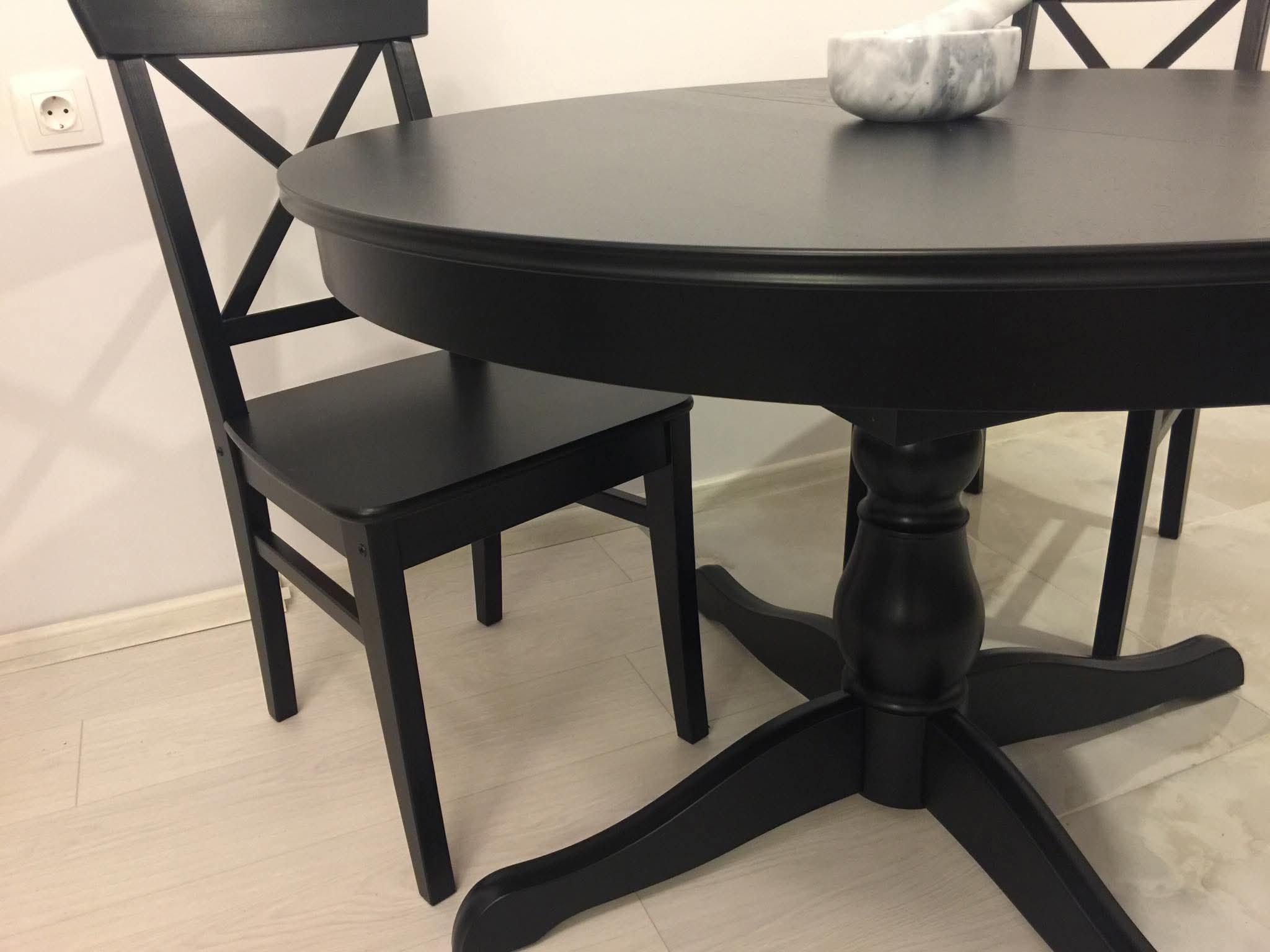 Разтегателна Маса INGATORP IKEA и Столове INGOLF