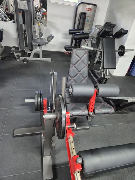 Aparat picioare / Extensii + flexii/ Leg extension + Leg curl !!!