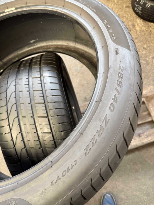 2x Anvelope Vara 285/45 R22 - Pirelli P Zero