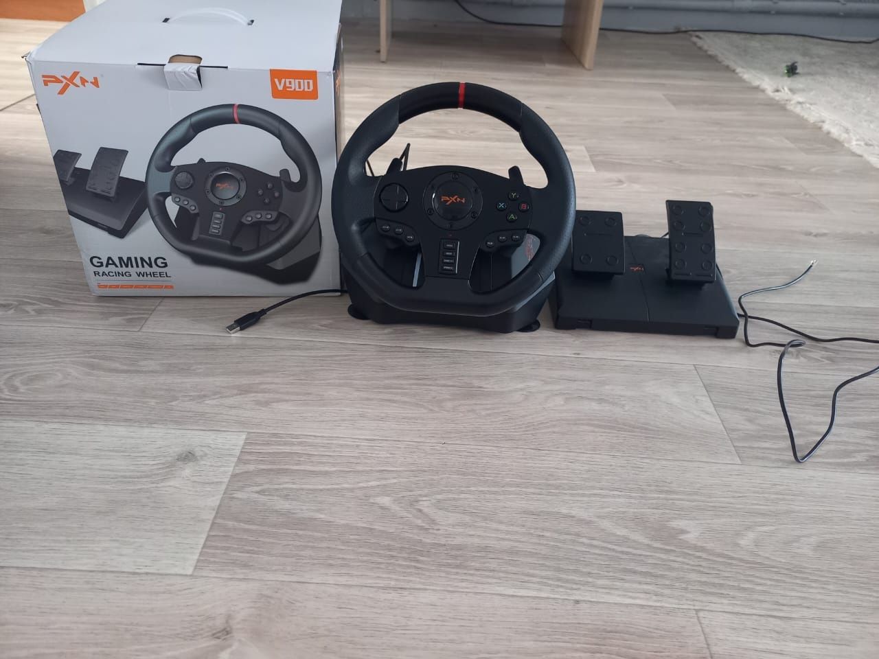 Руль игровой pxn v900
