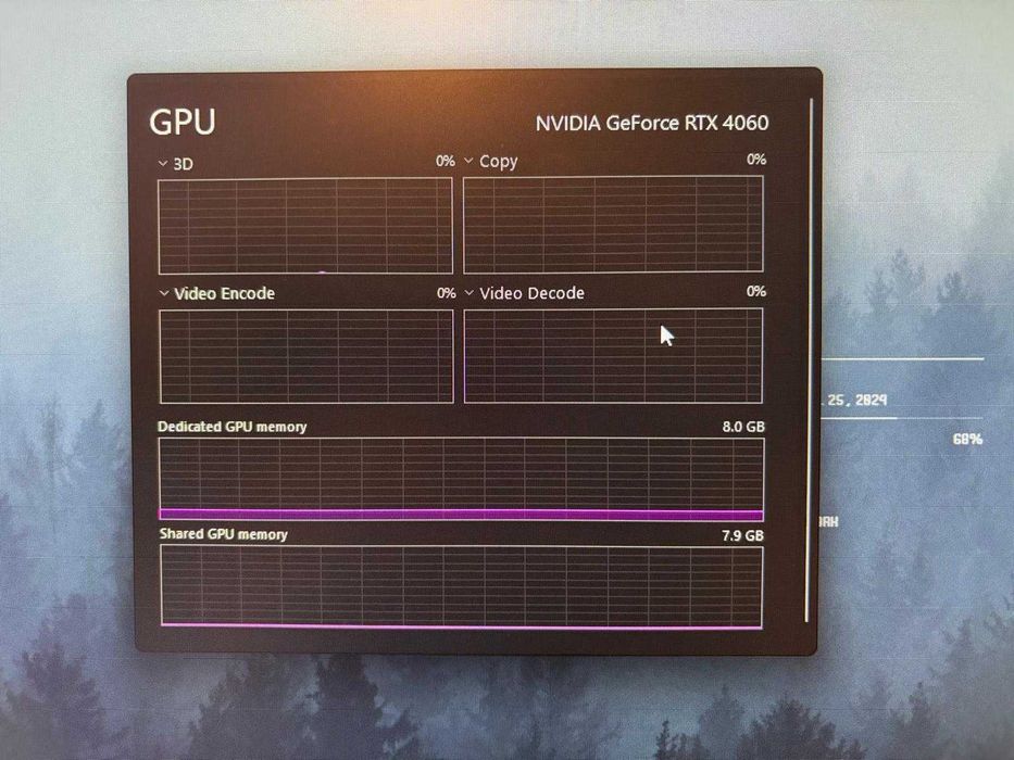 Calculator PC Gaming HP victus 15L, i5 14400f, RTX 4060, IN GARANTIE