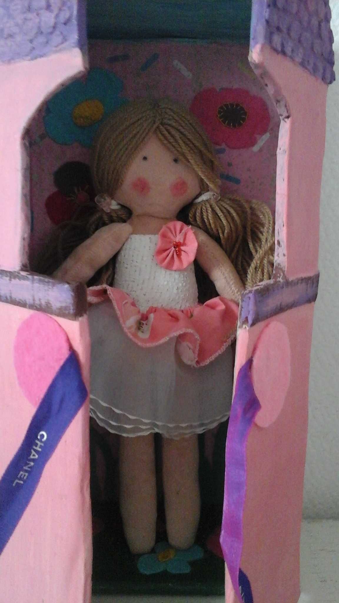 Кукла Феечка в Цветочном доме