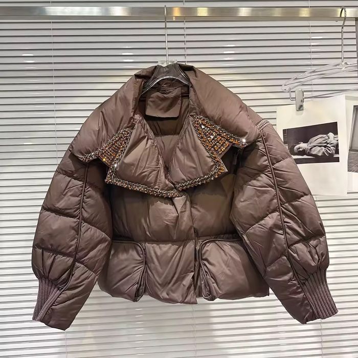 Jacheta noua cu strasuri versatila cu bumbac captusita